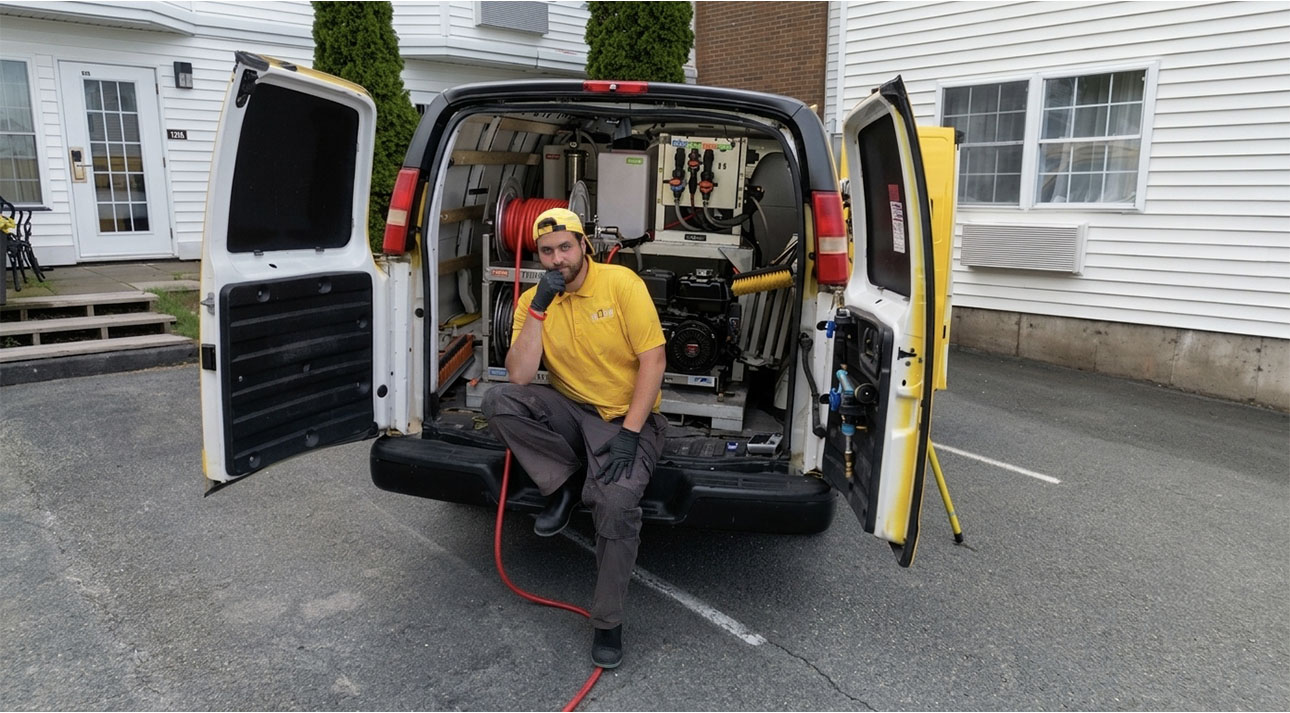 Yellow Wash commercial grade pressure washing equipment