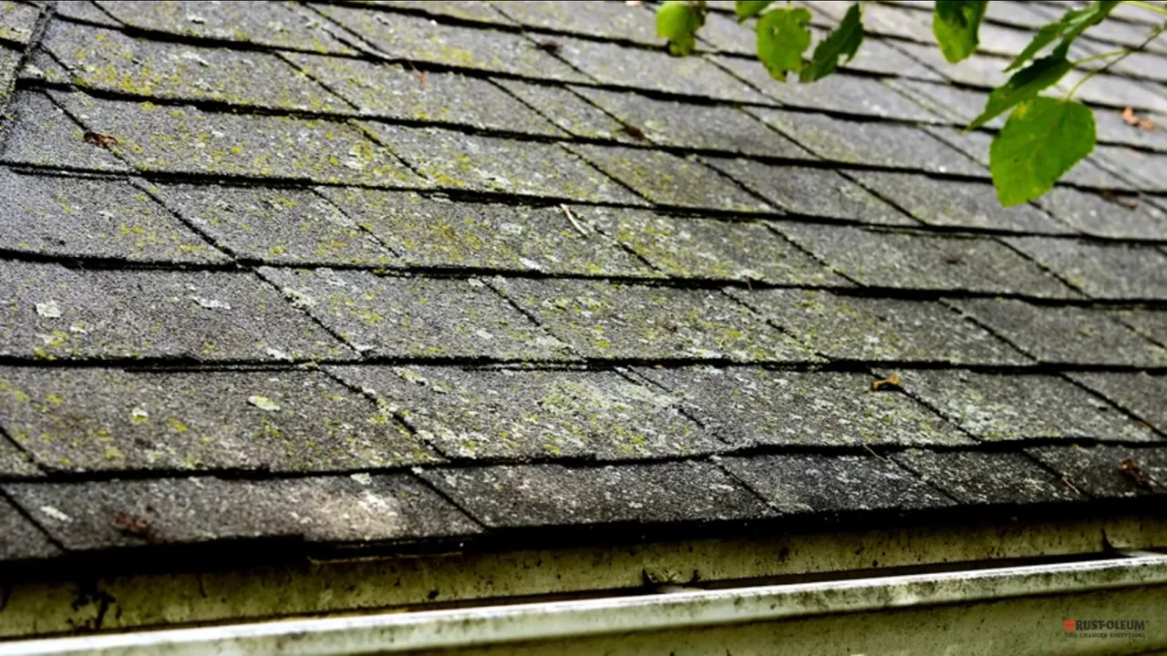 Mold and mildew on roof shingles