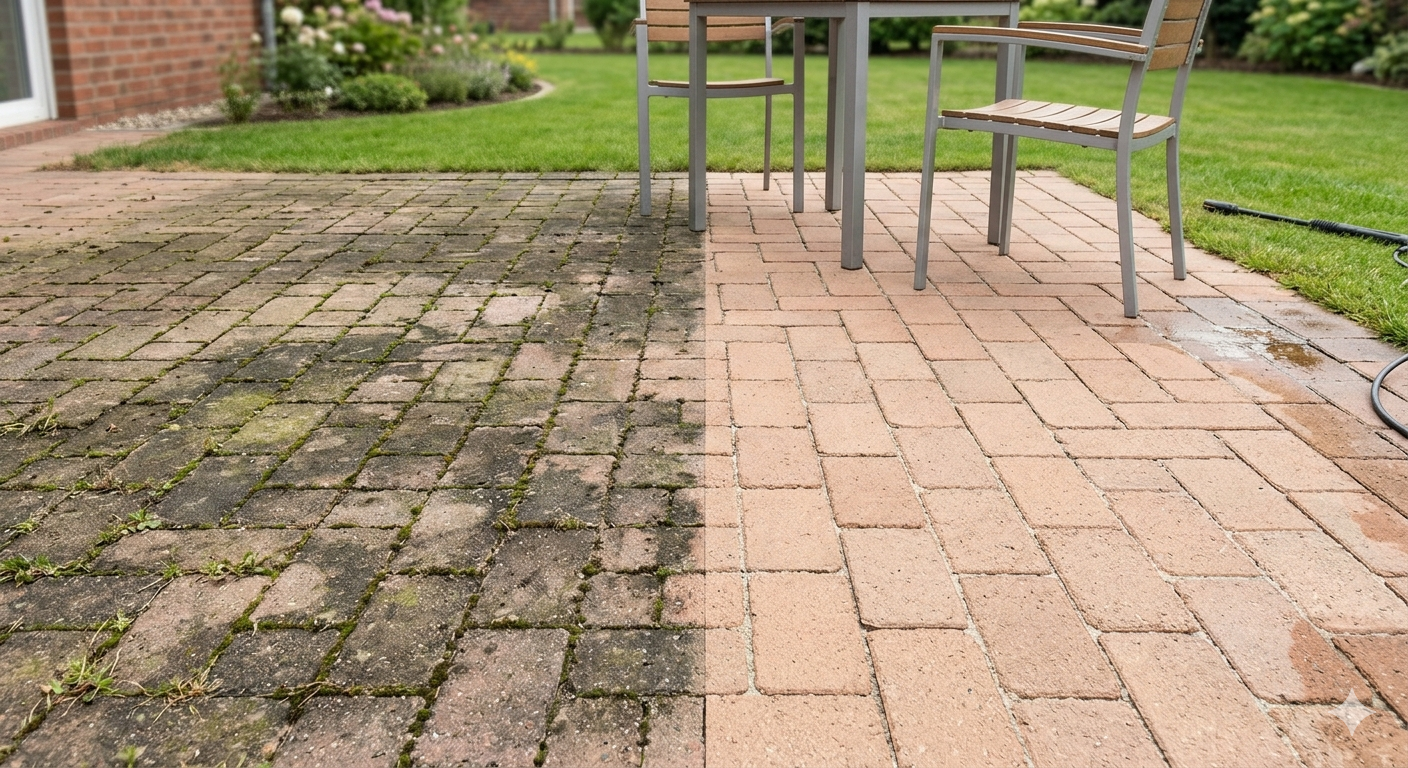 Patio cleaning
