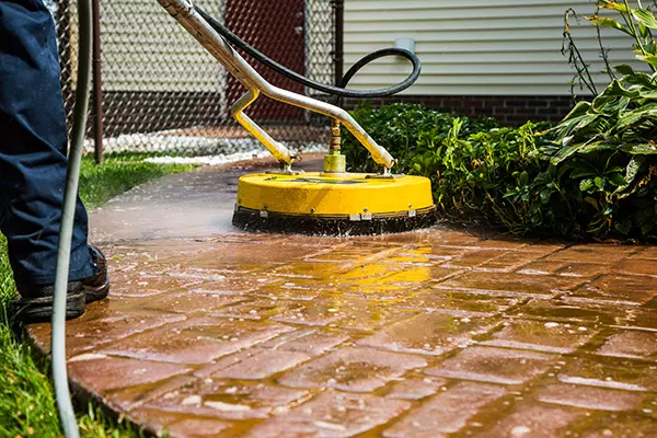 Patio cleaning service